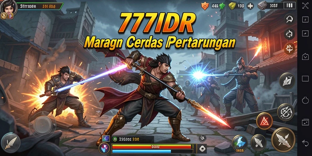 Screenshot gameplay <strong>777IDR</strong> yang menampilkan pertempuran strategi yang mendebarkan.