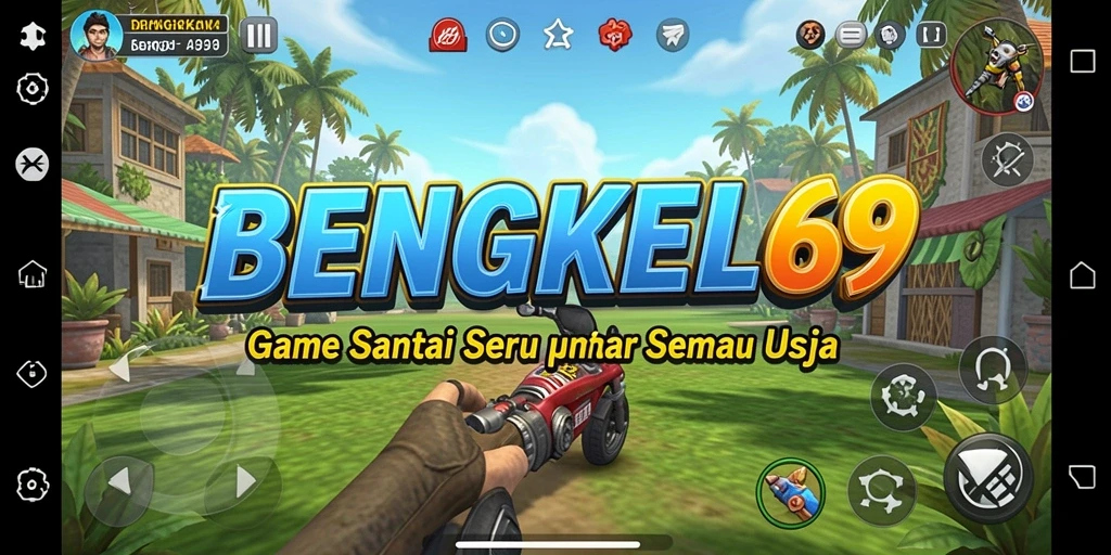 Tampilan gameplay BENGKEL69 yang menarik dan menyenangkan.