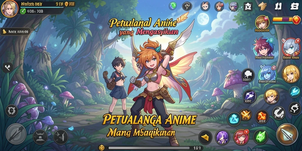Tampilan gameplay <strong>F08</strong> yang menarik dan penuh warna.