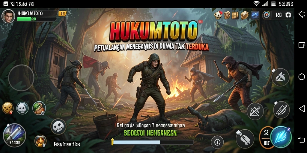 Tampilan gameplay mendebarkan di HUKUMTOTO dengan eksplorasi yang menantang.