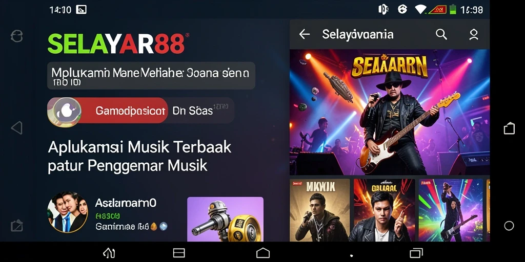 Screenshot <strong>SELAYAR88</strong> menunjukkan gameplay musik yang menarik dan interaktif.