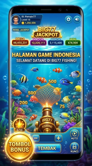 Proses unduh aplikasi di big77 yang mudah dan cepat.